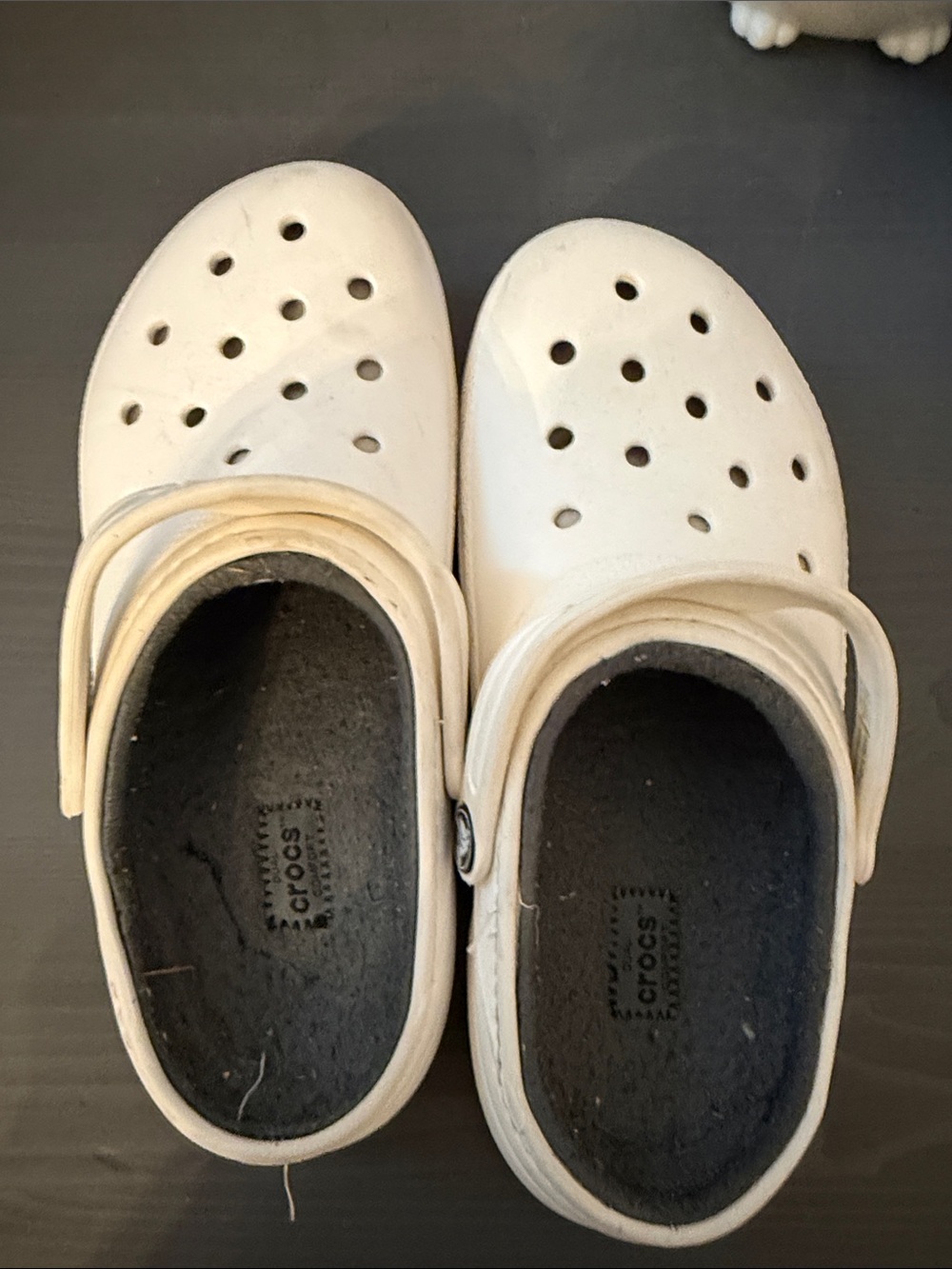 CROCS Kids' Classic Clog - White